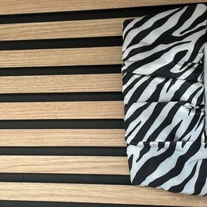 Authentic Steve Madden zebra handbag
